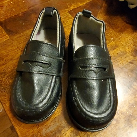 baby boy black dress shoes